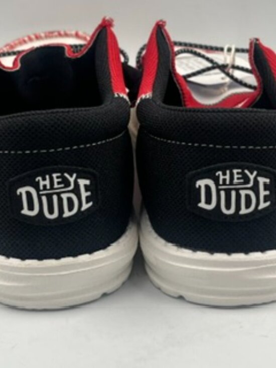 NEW Hey Dude Mens 9 Alabama Crimson Tide Wally‎ Shoes Slip on Sneakers NWT main image 6